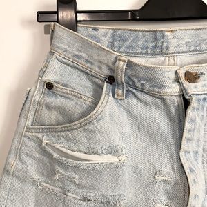 Wrangler Denim Shorts (Aritzia)